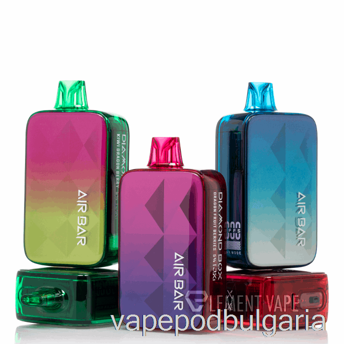 Vape Bulgaria Air Bar Diamond Box 20000 за еднократна употреба Arctic Icy